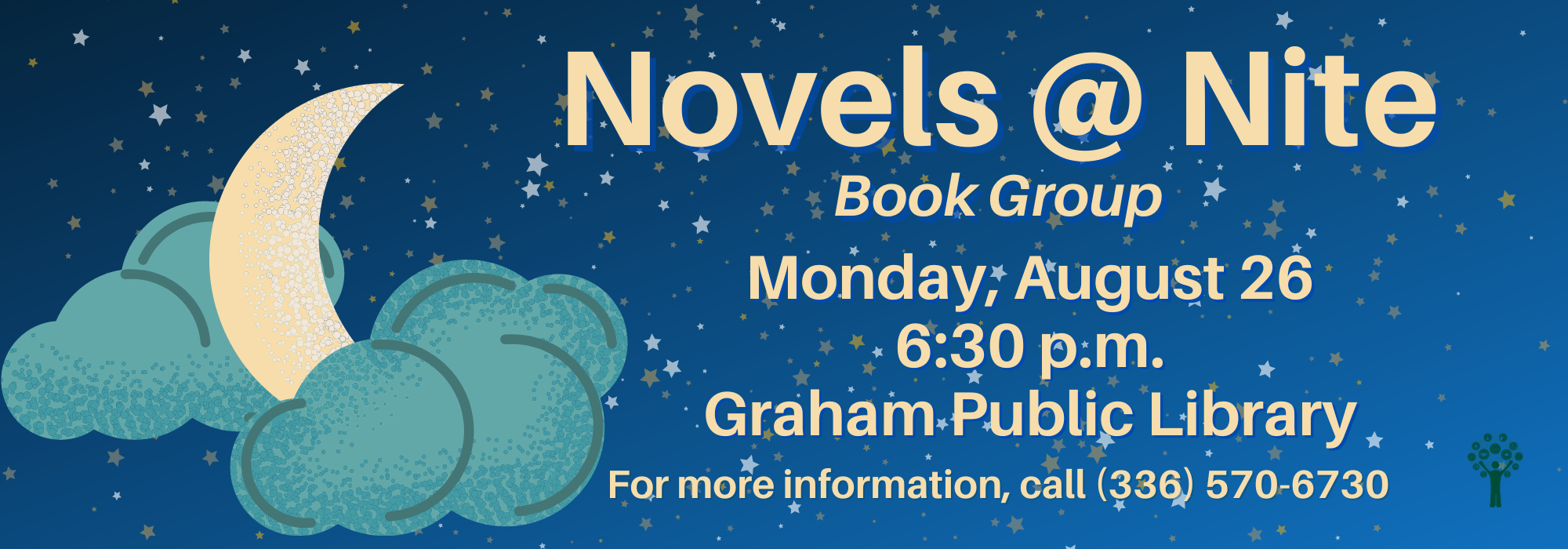8.26 at 630 pm - Novels @ Nite at Graham