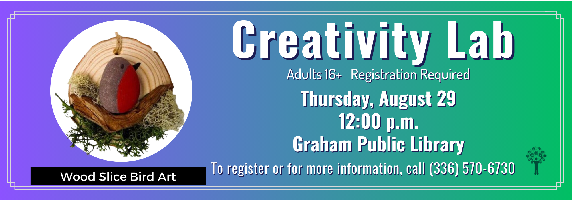 8.29 at Noon - Creativity Lab at Graham