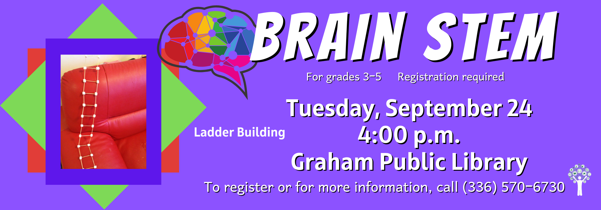 9.24 at 4 pm - BrainS.T.E.M. at Graham