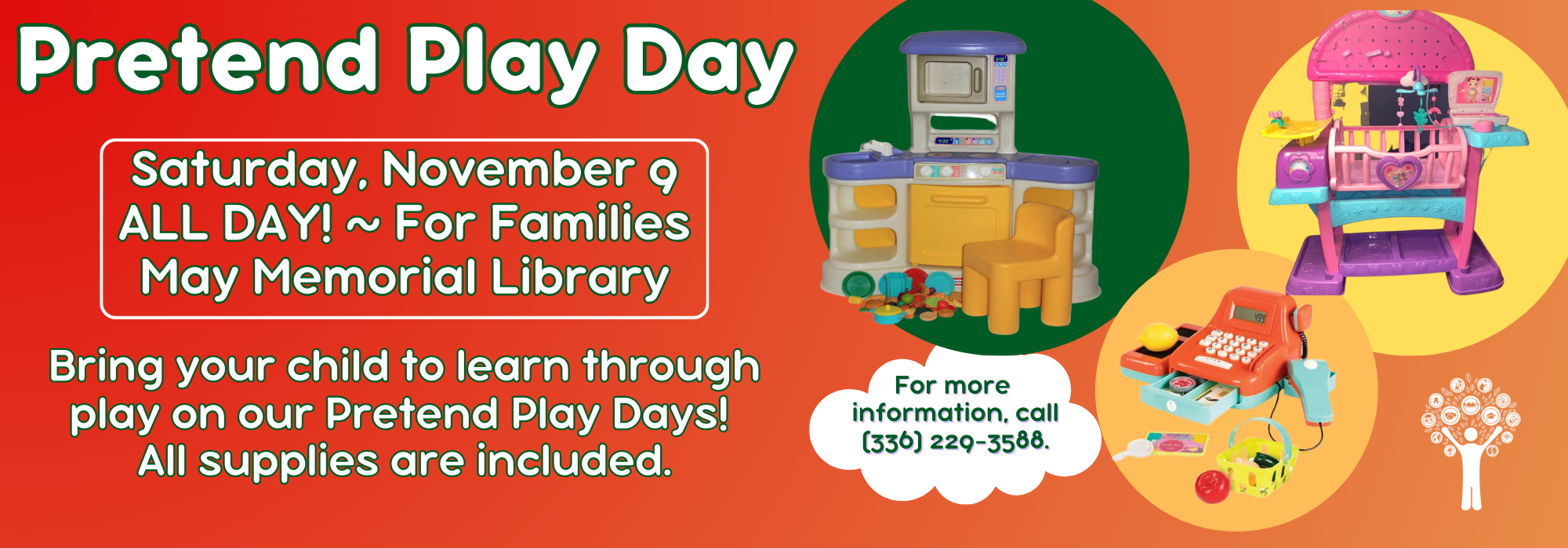 11.9 all day - Pretend Play at May Memorial