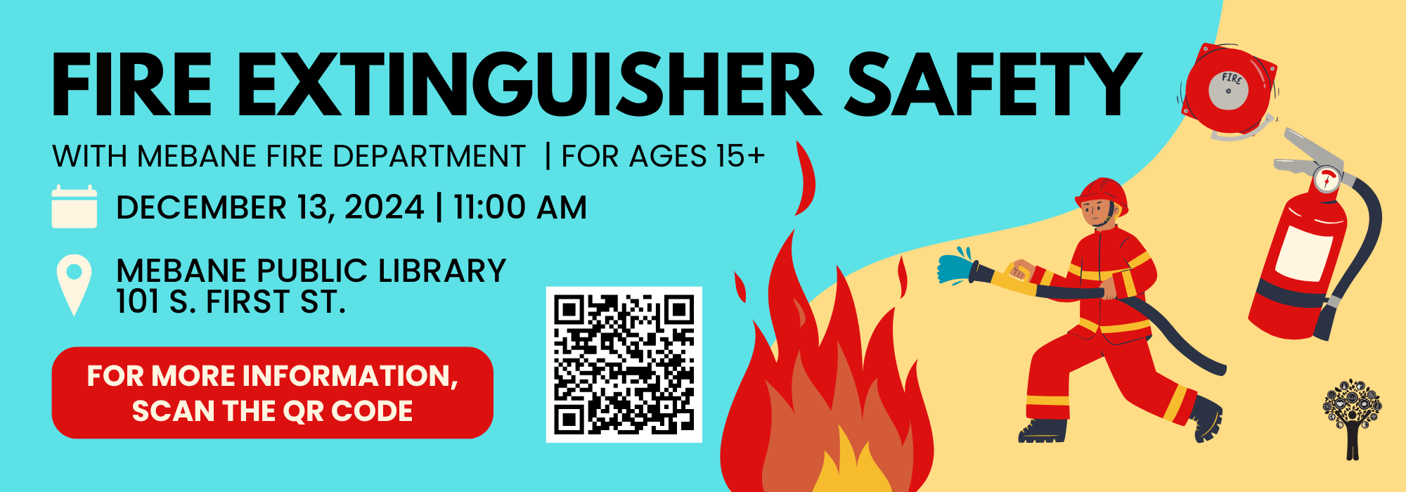 12.13 at 11 am - Fire Extinguisher Safety at Mebane