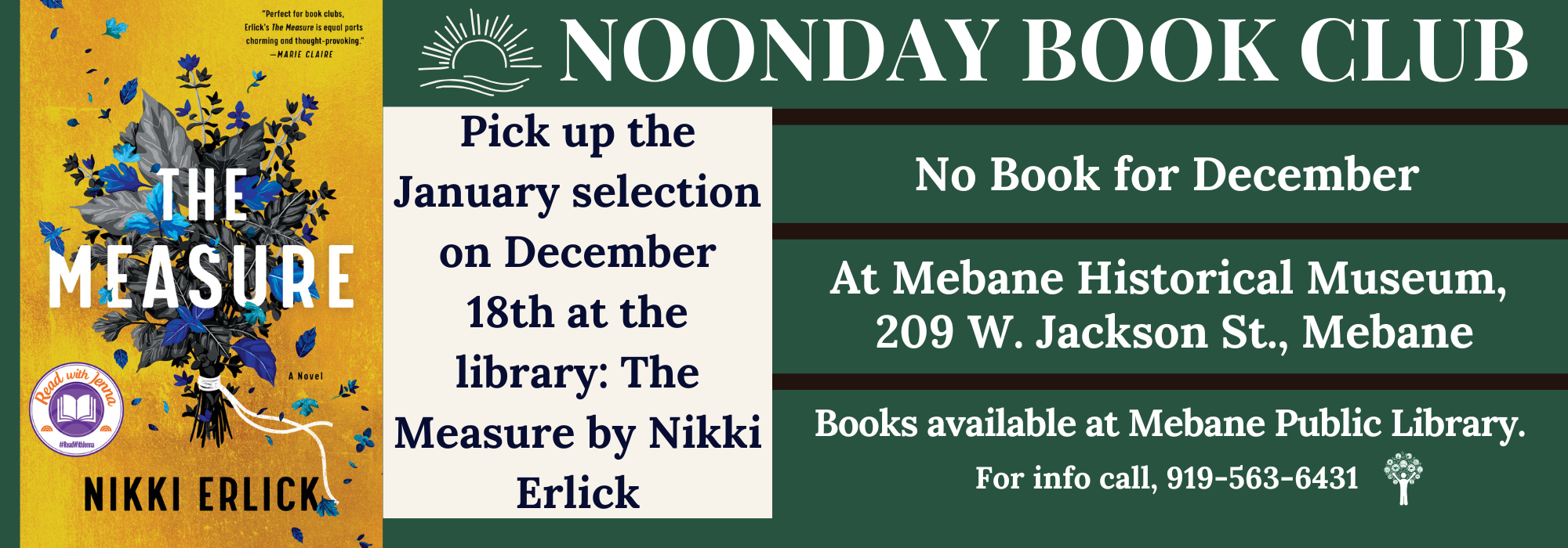 12.18 at Noon - Noonday at Mebane